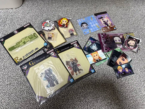 Demon Slayer Pop-Up Goods and Ichiban Kuji Goods