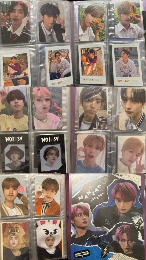 Stray Kids photocard Lee Know, selling as a set.