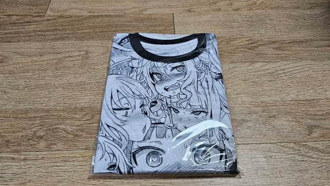 Selling Asanagi official t-shirts.
