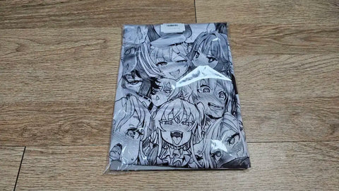 Selling Asanagi official t-shirts.