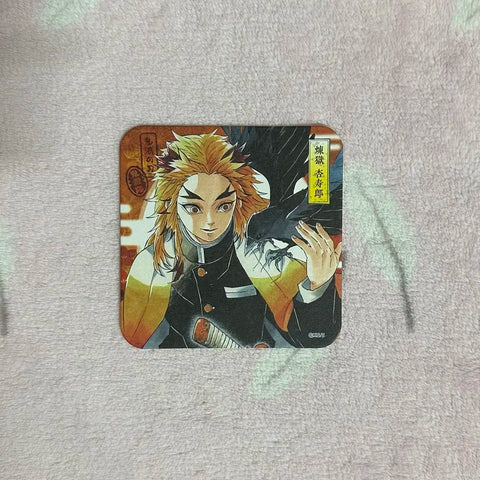 Demon Slayer Kimetsu no Yaiba Rengoku Kyoujurou Jump Shop Original Art Coaster Card