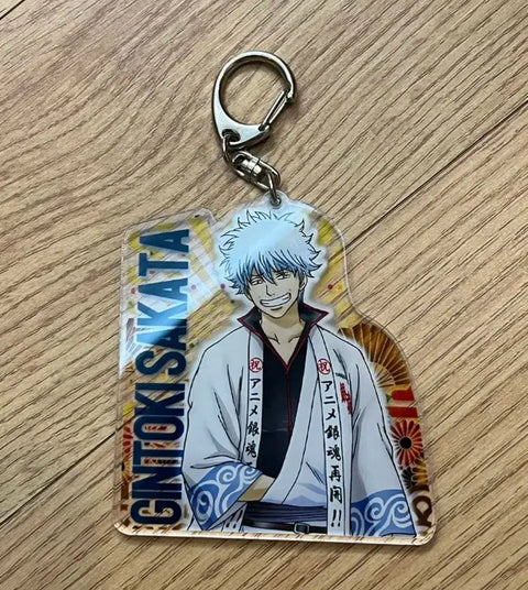 Gintama Gintoki Acrylic Keychain Keyholder