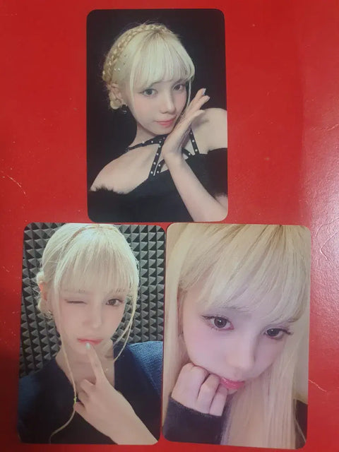 Baby Don't Cry MIA ISAC 3-Type Photocard Set
