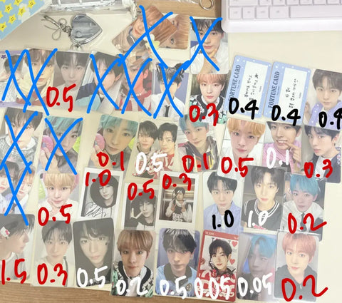 NCT Wish Yushi photocard set