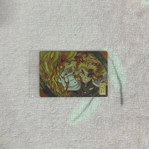 Demon Slayer Kimetsu no Yaiba Rengoku Kyoujurou Mugen Train Wafer Card Rare Unopened