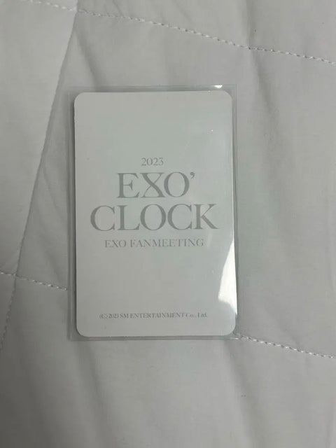 2023 EXO Fan Meeting Sehun Photocard