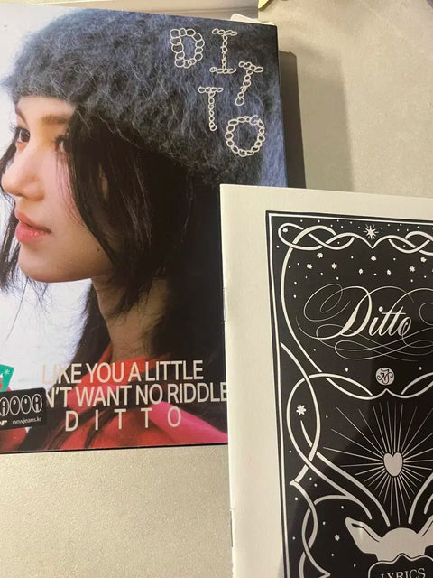 NewJeans Ditto album set