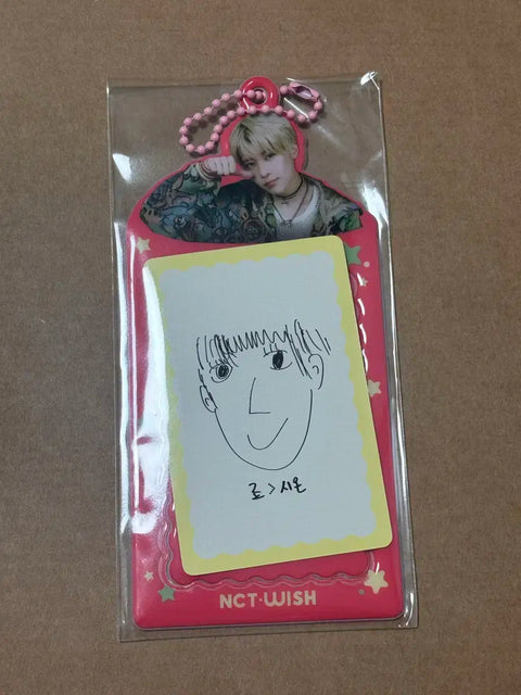 NCT WISH Sion The Icon B version photocard holder