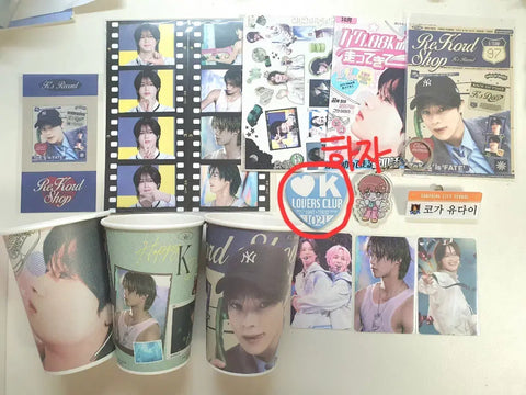 급처) &TEAM K Birthday Cafe Event Benefit Lucky Draw Name Tag