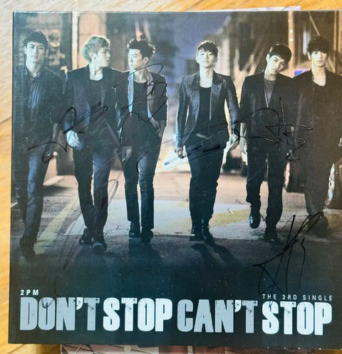 2PM signed CD