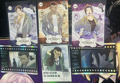 Batch) Detective Conan China Card One-Eyed Morofushi Takaaki Yamato Kansuke Yui