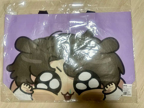 Jungkook Kkukku Sauna Popup Reusable Bag + Admission Benefit + Ddibushil (Sticker Seal) Set 2
