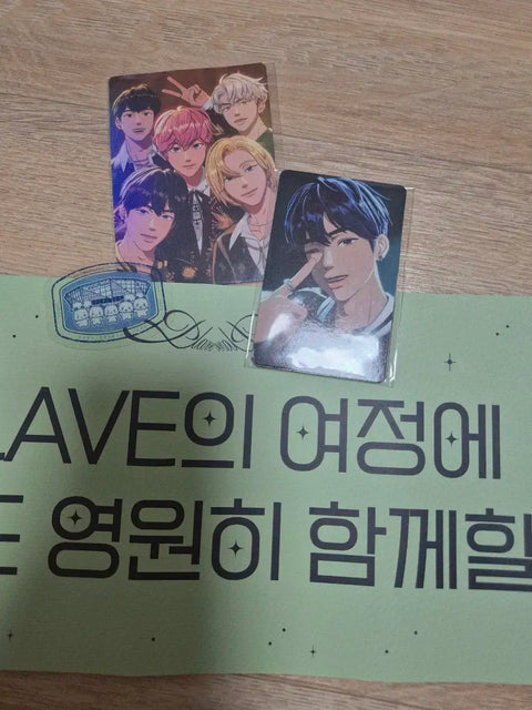 PLAVE Concert PLLI ZONE Entrance Photocard Slogan Sticker Big Photocard Last Concert All-in-one Transfer