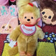 Authentic Japanese Sekiguchi Monchhichi Doll Blonde Girl