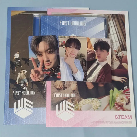 &TEAM First Howling WE album photocard FUMA NICHOLAS MAKI