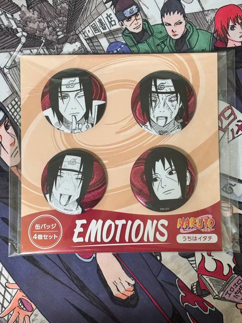 Naruto Itachi Emotions Can Badge