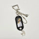 Ateez Kkamgo Wooyoung unofficial goods name tag keyring