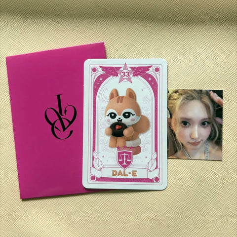 Krispy Kreme Doughnuts IVE Gaeul Photocard