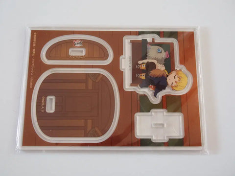 Demon Slayer Ufotable Wiggle Wiggle Acrylic Stand Zenitsu & Inosuke Transfer Sale