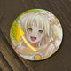 BanG Dream! Tsurumaki Kokoro White Mini Dress Hologram Can Badge