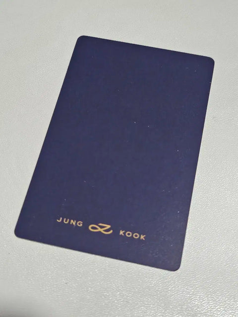 BTS Jungkook Golden photocard