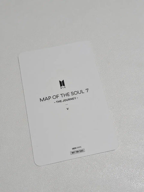 BTS V Taehyung Map of the Soul 7 photocard
