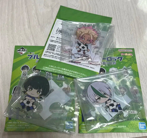 Blue Lock Ichiban Kuji H Prize Mini Acrylic Bachira, Shido Ryusei, Otoya Eita