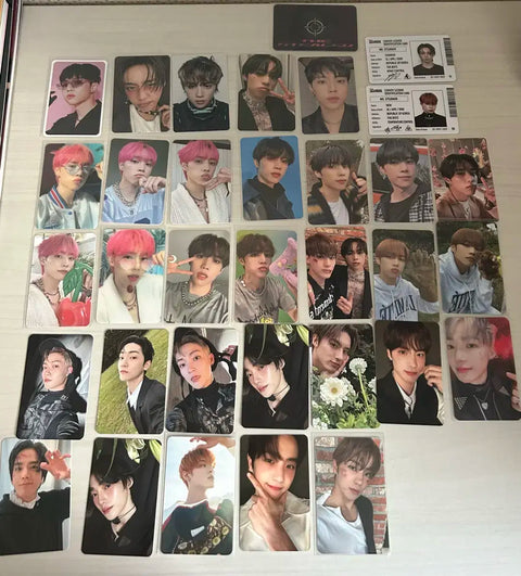 The Boyz Sunwoo photocard focused 34 cards as a set