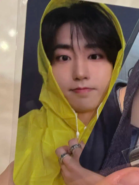 Stray Kids Karma Pop-up Han Jisung Uniform Raincoat Photocard