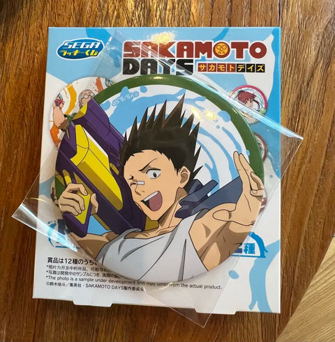 Sakamoto Days Sakaday Sega Kuji F Prize Heisuke Badge