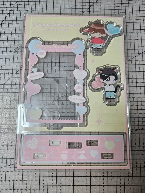 "Kiss me first" Acrylic Photocard Holder