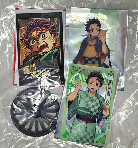 Demon Slayer Tanjiro Mugen Castle Arc Teaser Photocard Namjatown Collecting Card Umbrella Marker