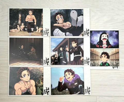 Demon Slayer Tanjiro Mugen Castle Arc Teaser Photocard Namjatown Collecting Card Umbrella Marker