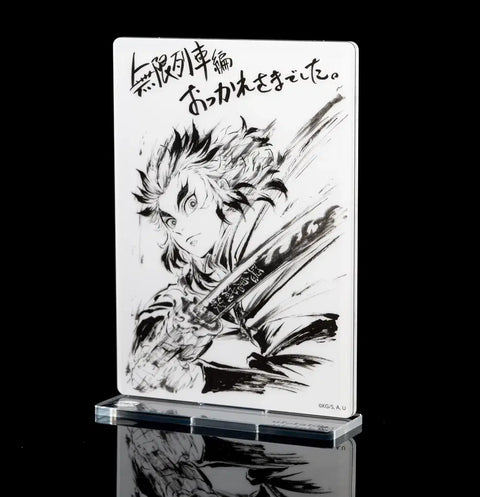 Demon Slayer: Kimetsu no Yaiba C103 Comiket Venue Limited Mugen Train Arc Big Acrylic Stand Rengoku