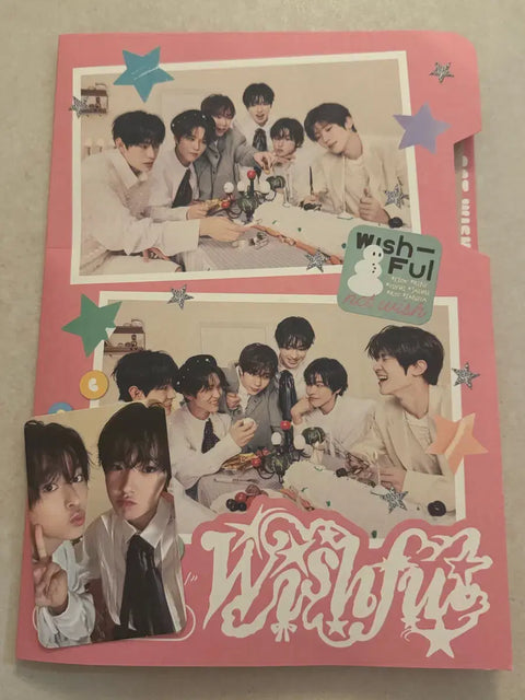 NCT Wish Wishful Winter Album Riku Sakuya Full Set including photocard