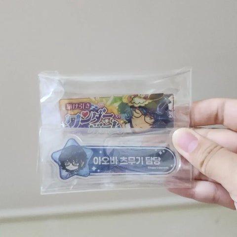 Ensemble Stars Aoba Tsumugi merch bundle (badges, acrylics)