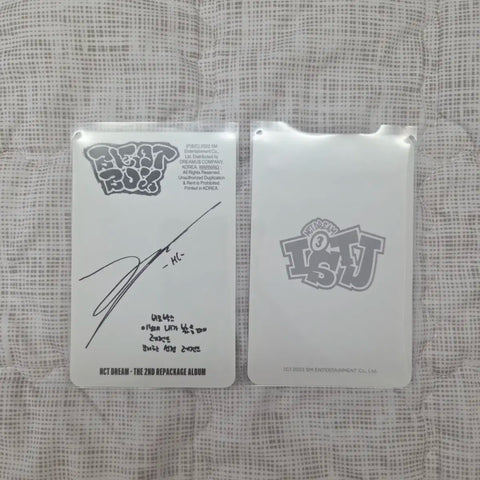 Haechan photocard bundle, beatbox istj version