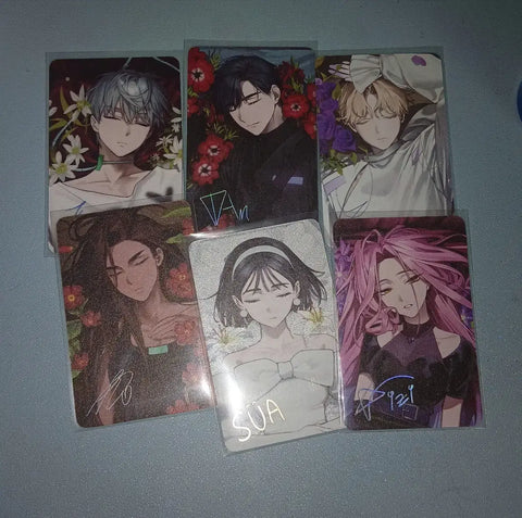Ace Steak March Soo photocard, all together