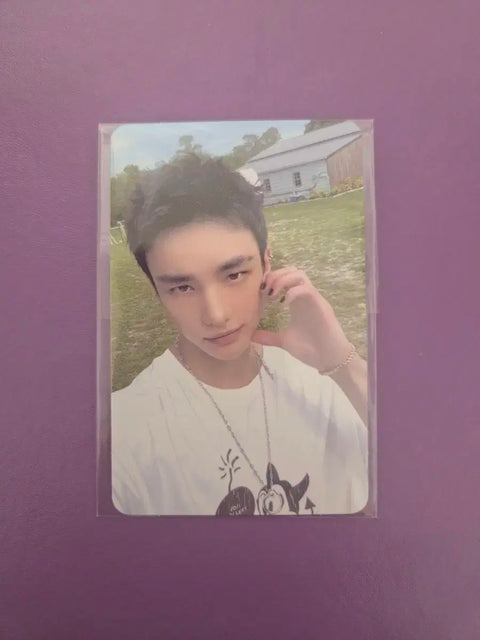Stray Kids SKZ Karma Week 1 Hyunjin Fansign Photocard