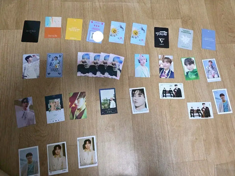 Seventeen Seungkwan photocards, 30 cards sold as a set.