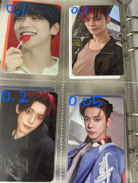TXT photocards Yeonjun Soobin Beomgyu Taehyun Hueningkai