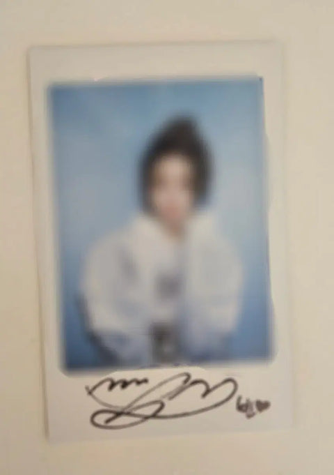 TripleS Idol Star Athletics Championships (ISAC) 2025 Jubin Paula Signed Polaroid