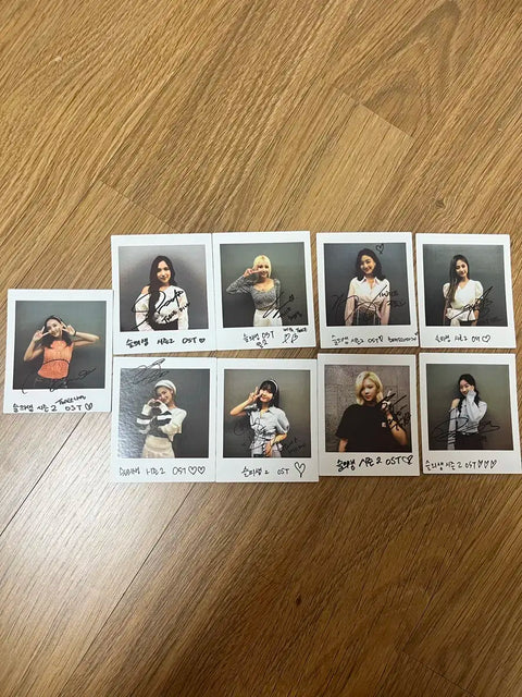 Selling Twice, Hospital Playlist polaroids.