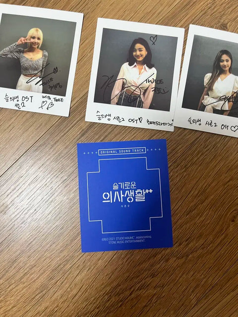 Selling Twice, Hospital Playlist polaroids.