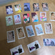 Seventeen Woozi photocards, 19 in total, sold as a set.