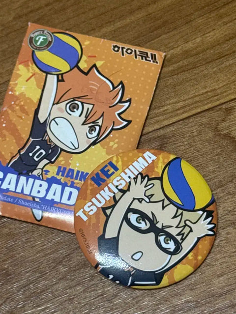 Haikyu!! can badge Tsukishima