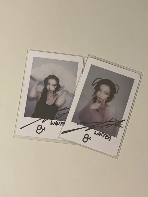 aespa Winter photocard