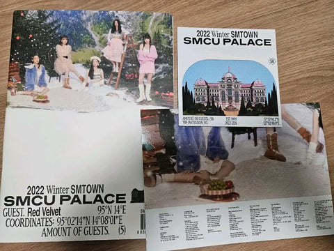 2022 Winter SMTOWN SMCU Red Velvet Palace Album