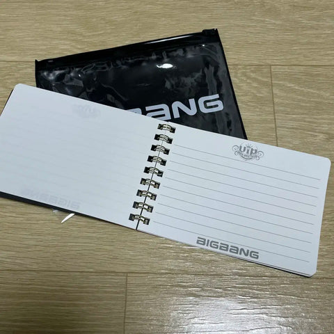 Big Bang Keychain Memo Pad Pouch Set