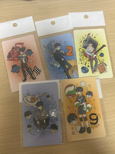 Haikyuu Kageyama Birthday Cafe Lucky Draw Photocards Paper Goods